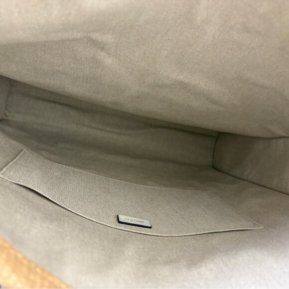 Jimmy Choo Beige Tote with White leather Handles - Picture 5 of 6